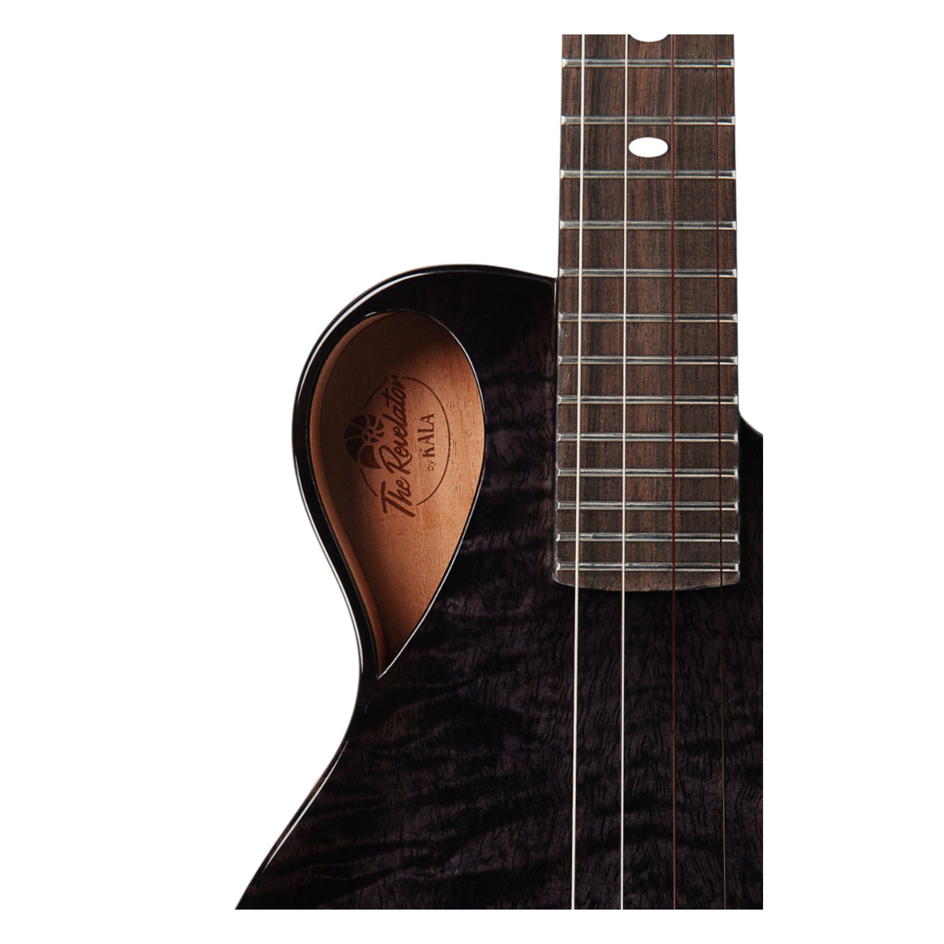 Revelator Nautilus Tenor Ukulele Horizon Black  Night Mango